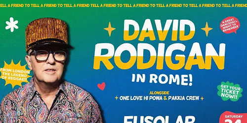 DAVID RODIGAN a Roma